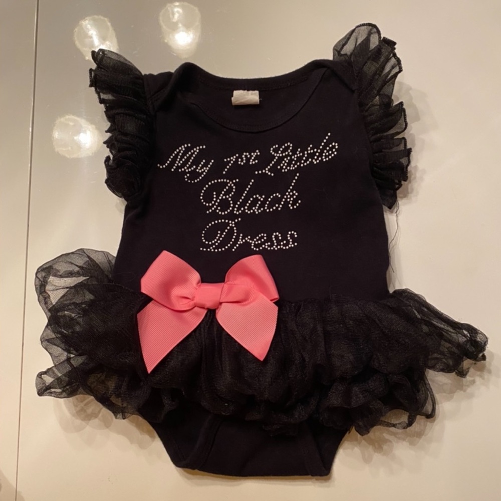 0-6 Month “My 1st Little Black Dress”